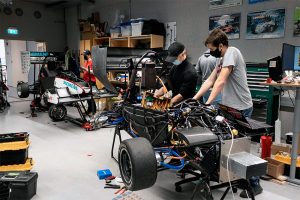 Metropolia Motorsport rakentaminen